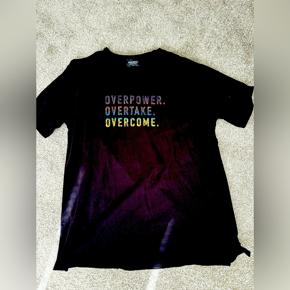 MACEOO TEE RAINBOW BLACK